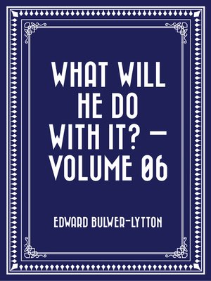 cover image of What Will He Do with It? — Volume 06